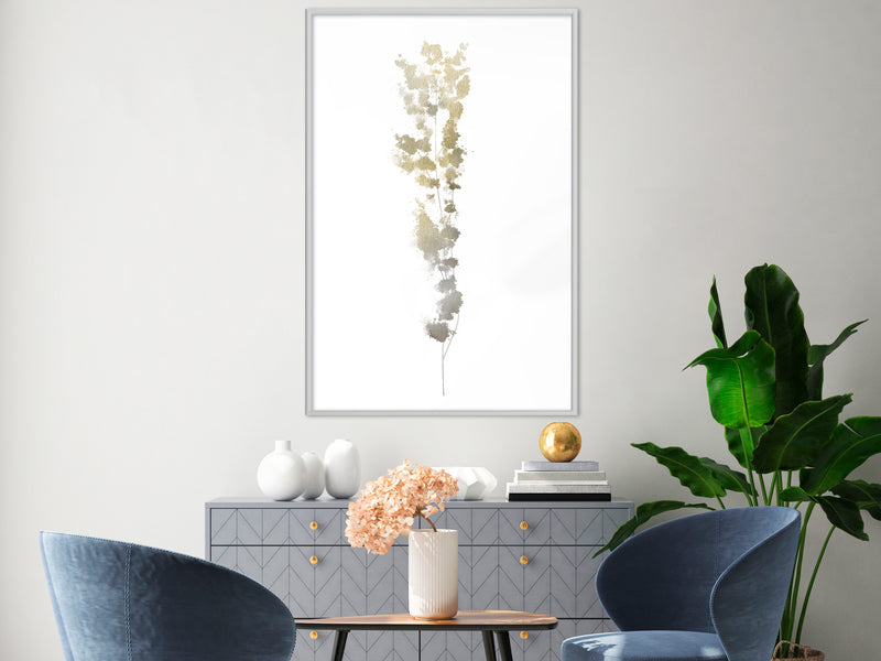 Poster - Fragment of Nature  - wit