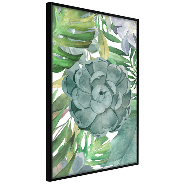 Poster - So Green  - zwart