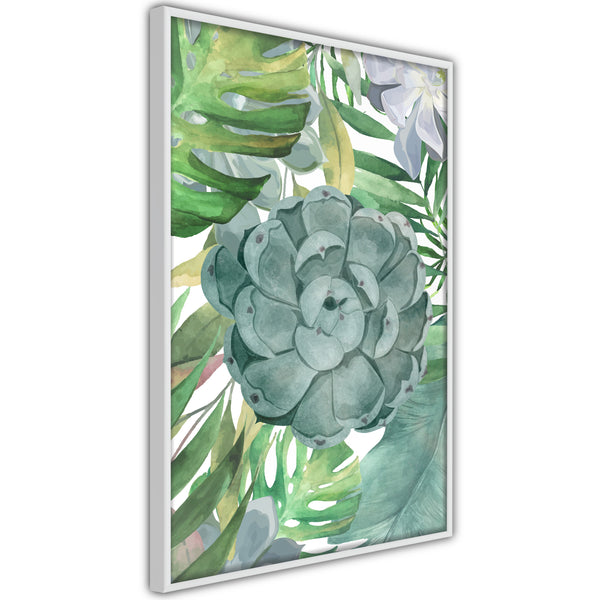 Poster - So Green  - wit