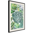 Poster - So Green  - zwart passepartout