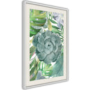 Poster - So Green  - wit passepartout