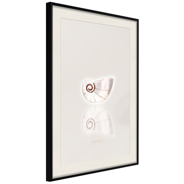 Poster - Holiday Souvenir  - zwart passepartout