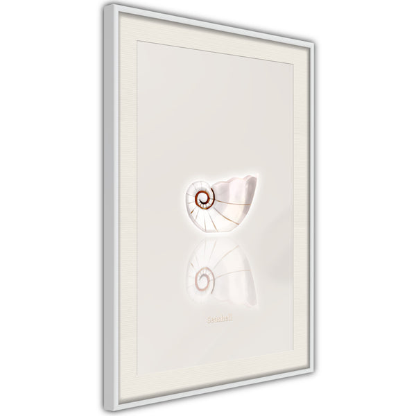 Poster - Holiday Souvenir  - wit passepartout