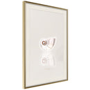 Poster - Holiday Souvenir  - goud passepartout