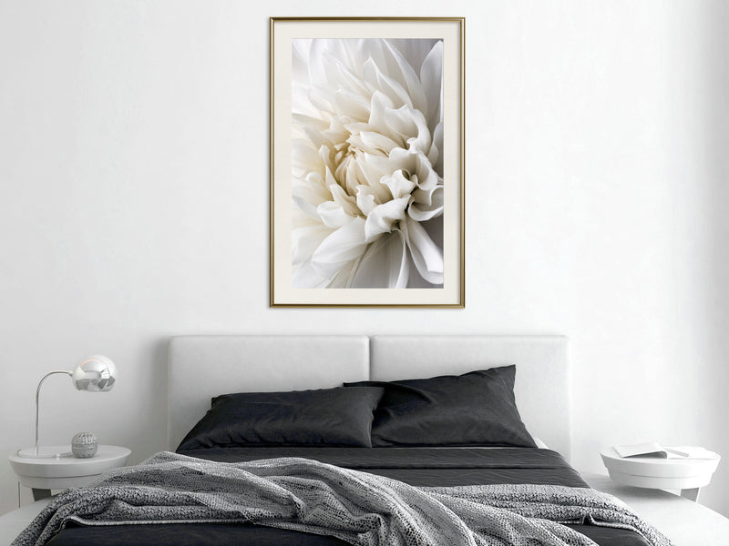 Poster - Peace of Mind  - goud passepartout