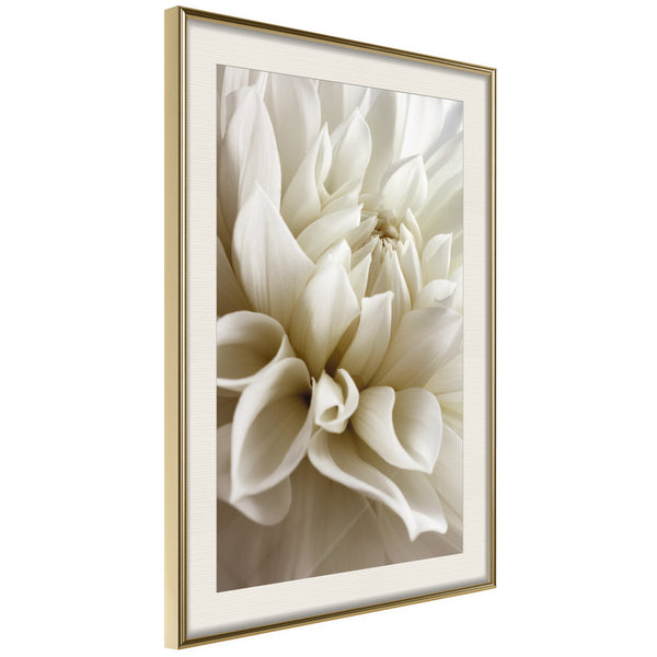 Poster - Peace of Soul  - goud passepartout