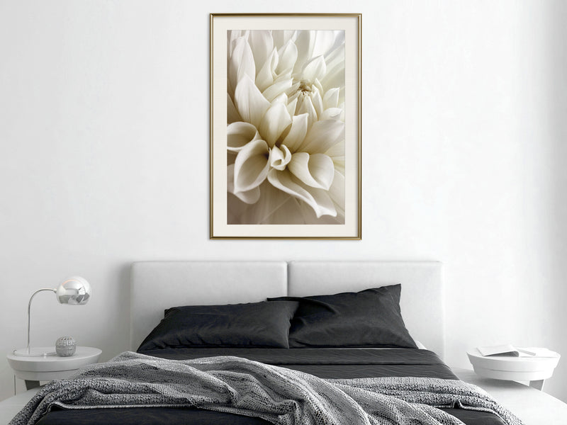 Poster - Peace of Soul  - goud passepartout