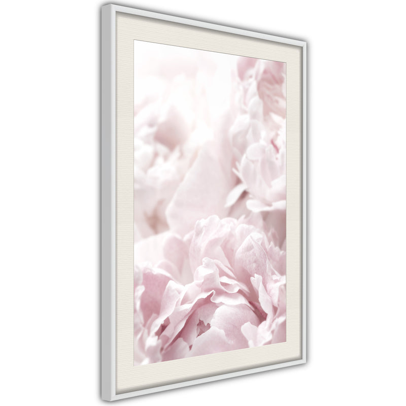 Poster - Joyful Morning  - wit passepartout
