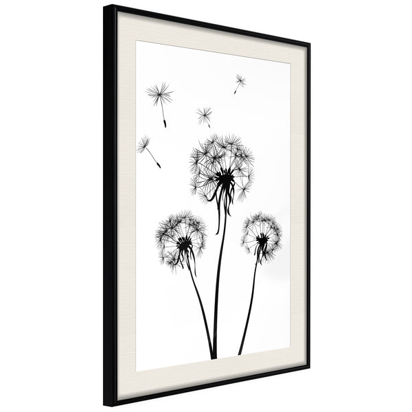 Poster - End of Summer  - zwart passepartout