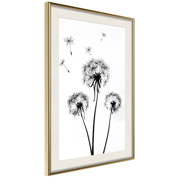 Poster - End of Summer  - goud passepartout