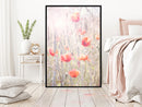 Poster - Poppies  - zwart