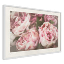 Poster - Pastel Peonies  - wit passepartout