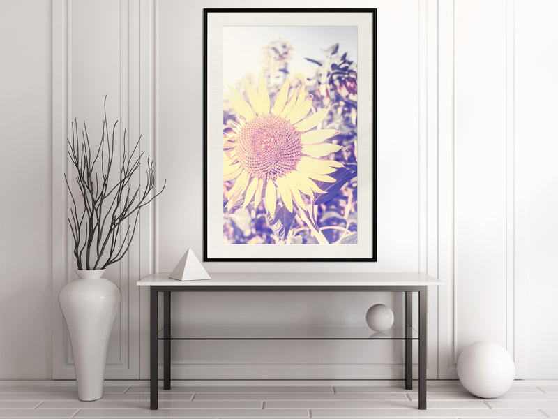 Poster - Facing the Sun  - zwart passepartout