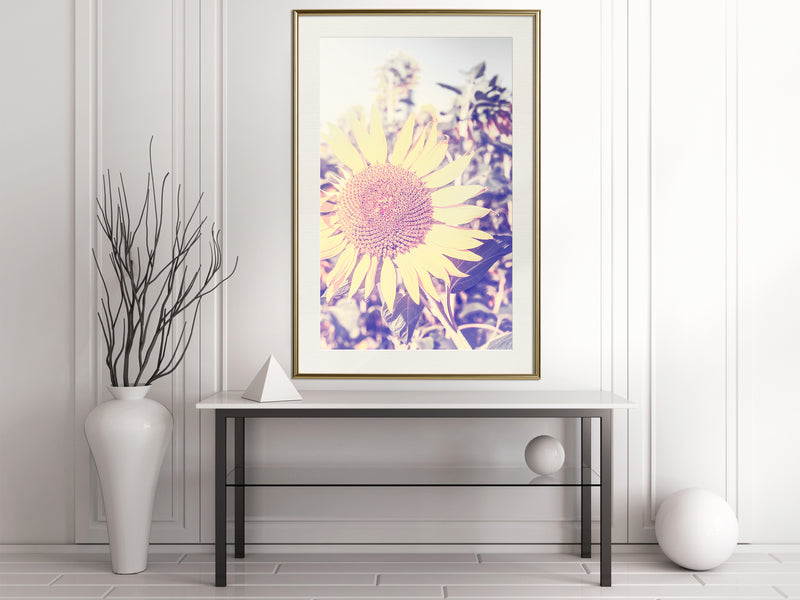 Poster - Facing the Sun  - goud passepartout