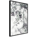 Poster - Sprinkled with Flowers  - zwart
