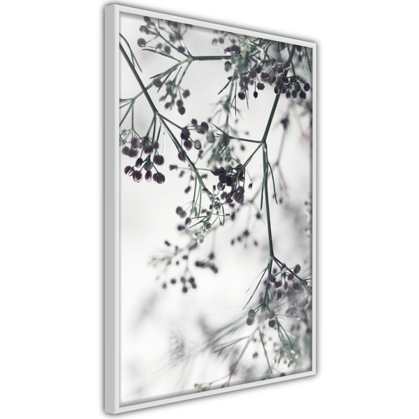 Poster - Sprinkled with Flowers  - wit