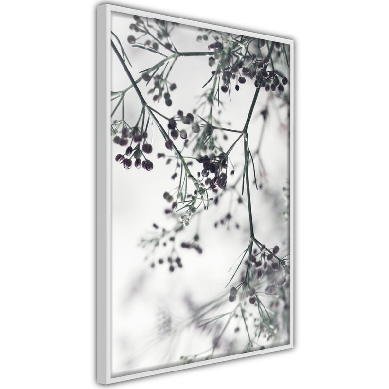 Poster - Sprinkled with Flowers  - wit