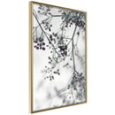 Poster - Sprinkled with Flowers  - goud