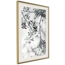 Poster - Sprinkled with Flowers  - goud passepartout