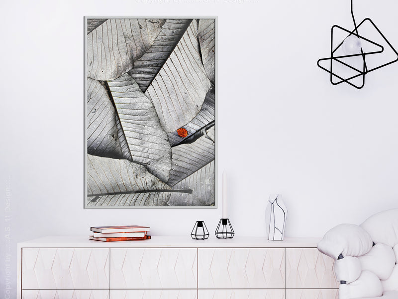 Poster - Touch of Colour  - wit