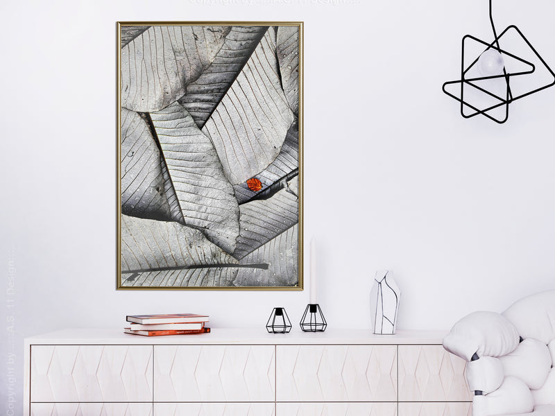 Poster - Touch of Colour  - goud