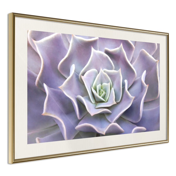 Poster - Like a Flower  - goud passepartout