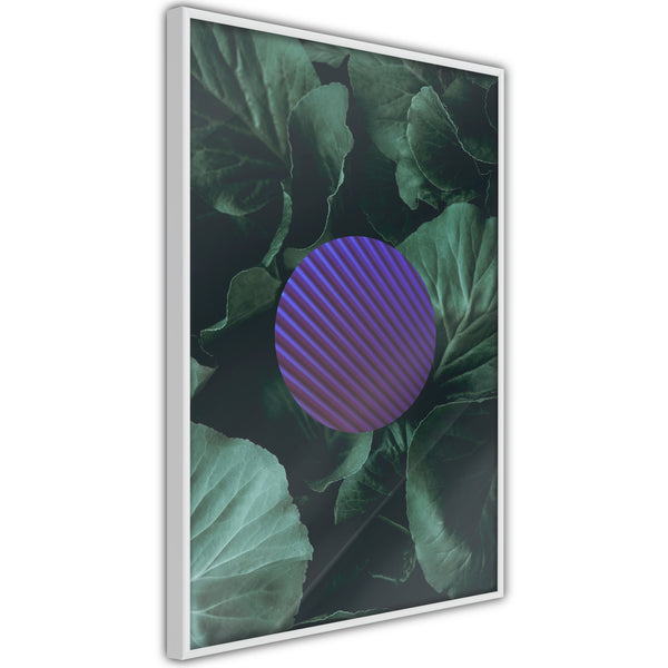Poster - In a Thicket of Leaves  - wit