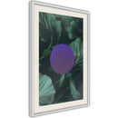 Poster - In a Thicket of Leaves  - wit passepartout