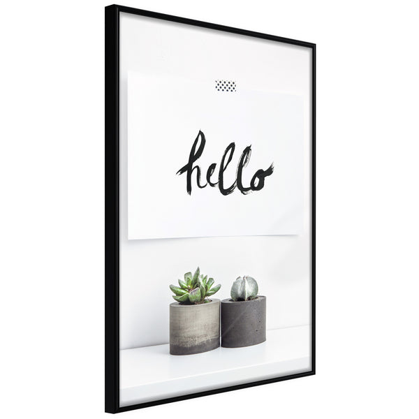 Poster - Hygge  - zwart