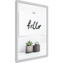 Poster - Hygge  - wit