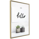 Poster - Hygge  - goud