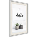 Poster - Hygge  - wit passepartout