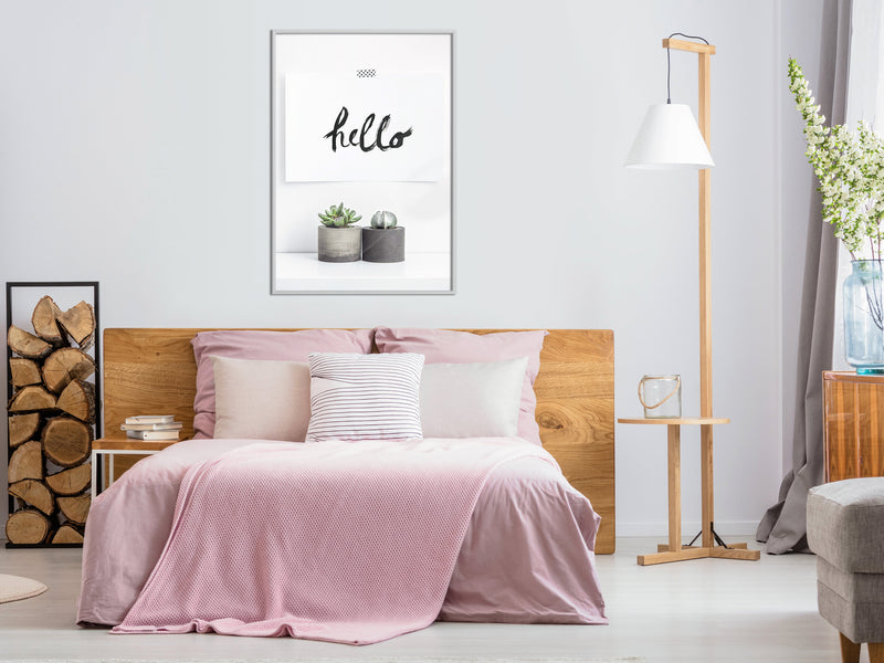 Poster - Hygge  - wit