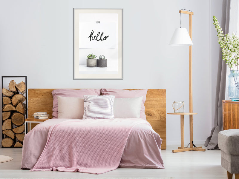 Poster - Hygge  - wit passepartout