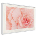 Poster - Delicate Petals  - wit passepartout