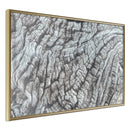 Poster - Carved with Fire  - goud