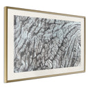 Poster - Carved with Fire  - goud passepartout