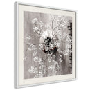 Poster - Reminiscence of Spring (Square)  - wit passepartout