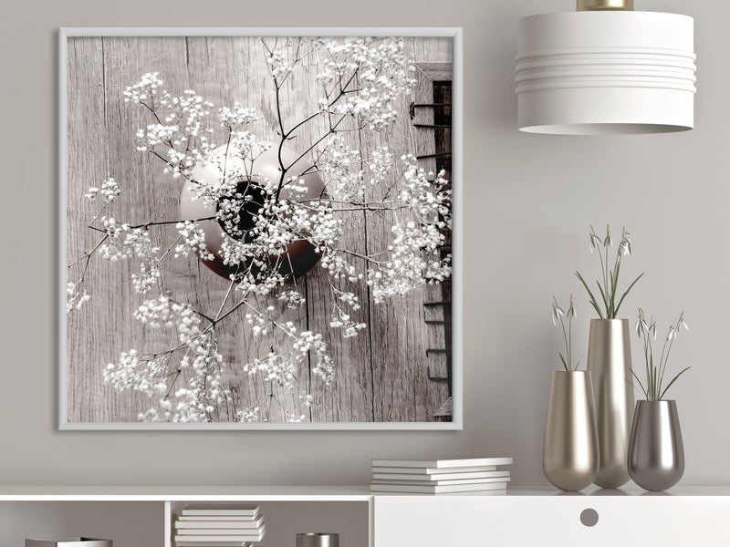 Poster - Reminiscence of Spring (Square)  - wit