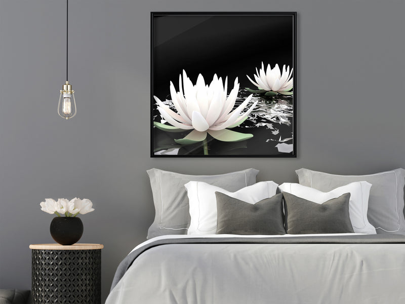 Poster - Calm on the Water  - zwart