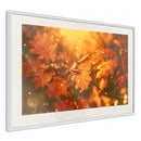 Poster - Golden Autumn  - wit passepartout