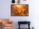 Poster - Golden Autumn  - zwart