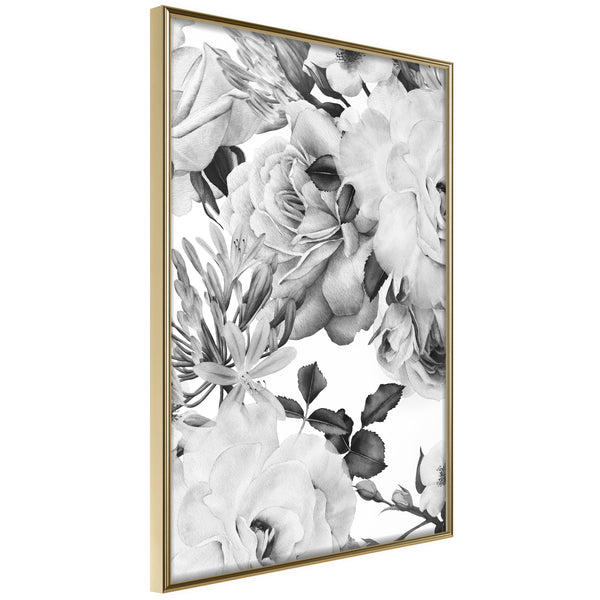 Poster - Black and White Nature  - goud