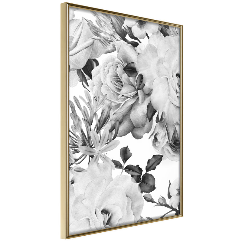 Poster - Black and White Nature  - goud