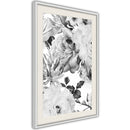 Poster - Black and White Nature  - wit passepartout