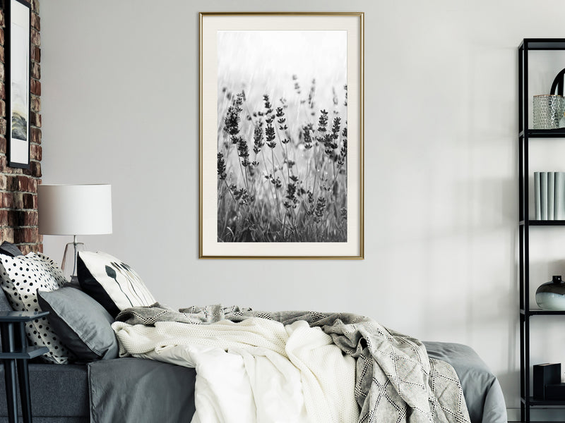 Poster - Shadow of Meadow  - goud passepartout