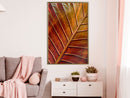 Poster - Bronze Leaf  - goud