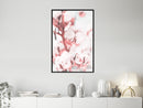Poster - Cotton Flowers  - zwart
