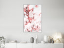 Poster - Cotton Flowers  - wit