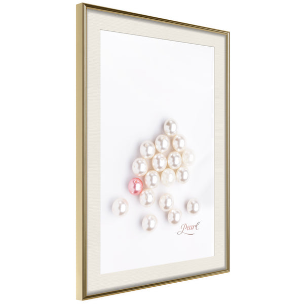 Poster - One of a Kind  - goud passepartout